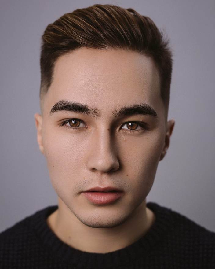 Skin retouching — after